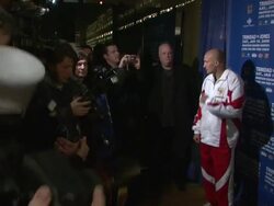 'Fight Week' Kickoff with Victoria's Secret Supermodel Selita Eubanks Stock Footage