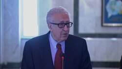 Arab League/UN envoy on Syria crisis during newser with Iraq FM Instructional Video