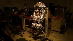 Researchers And Virginia Tech Students Prepare For DARPA Robotics Challenge Stock Footage