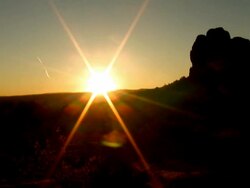 Moab Sunrise Stock Footage