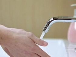 Washing Hands Stock Footage