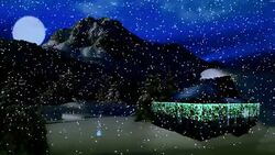 Christmas Night Stock Footage