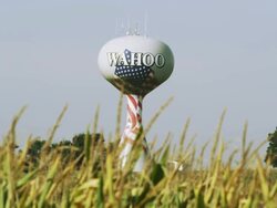 Wahoo Water Tank Stock Footage
