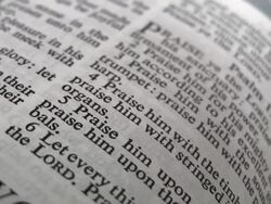 HD 1080i The Book of Proverbs 2 Stock Footage