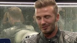 David Beckham on designing a collection for Belstaff, his kids and the royal baby News Clip
