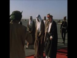 UPITN 18 12 78 VISIT OF KUWAIT'S PRIME MINISTER AL-ABDULLAH News Clip