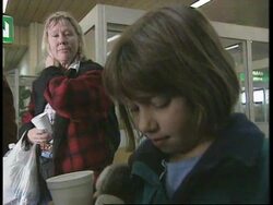 ITALY: FOREIGN NATIONALS CONTINUE TO BE EVACUATED FROM ALBANIA News Clip