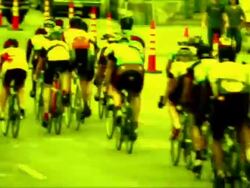 Bike Race 4 Stock Footage