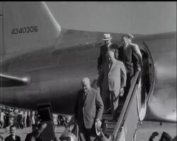 SOVIET CHIEFS IN INDIA News Clip