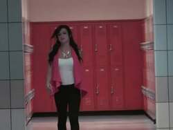 Alessandra Guercio sings at LaGuardia High School Stock Footage