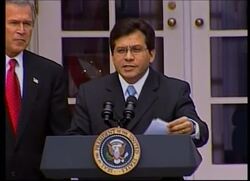 Four Senate Democrats called Thursday for a special counsel to investigate whether Attorney General Alberto Gonzales perjured himself before Congress.  The AP's Jerry Bodlander reports. News Clip