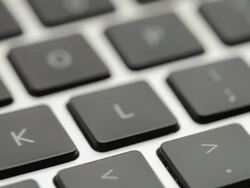 Computer Keyboard Stock Footage