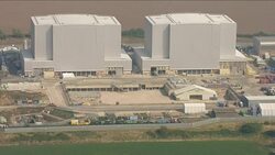 Aerials of Bradwell nuclear power station aerials News Clip
