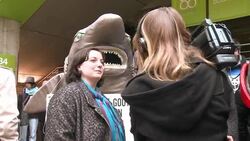 CLEAN : Environmentalists protest against deep sea trawling News Clip