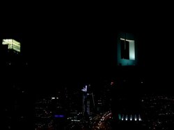 Dubai cityscape, traffic on Sheikh Zayed Road timelapse Stock Footage