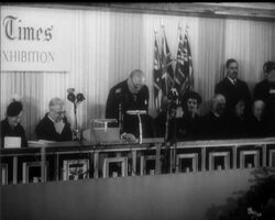 MR CHURCHILL'S LITERARY MEDAL News Clip