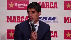 VOICED : Bota de Oro a Luis Suarez maximo goleador de Europa News Clip