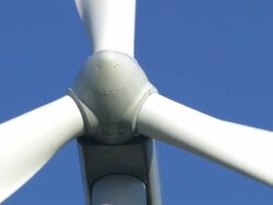 Wind Energy - close up Stock Footage