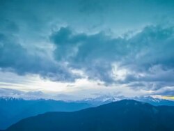 Meili snow mountain in YUnnan,China Stock Footage