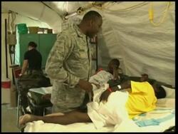 Congo-born USAF officer helps heal pain of traumatised Haitians News Clip