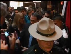 With one day left before the New Hampshire Primary, the AP's Mark Carlson reports on the Democratic candidates. News Clip