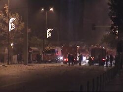 WRAP Protesters in violent clashes with riot police; ADDs more News Clip