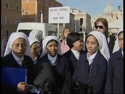 Pilgrims gather on anniversary of John Paul II's death News Clip