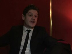 INTERVIEW: Iwan Rheon on Owen Sheers and his preparation for the role at the Resistance: UK Premiere at London England. (Footage by WireImage Video/Getty Images Entertainment Video) Stock Footage