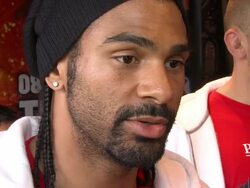 David Haye vs Dereck Chisora: Press Conference Stock Footage