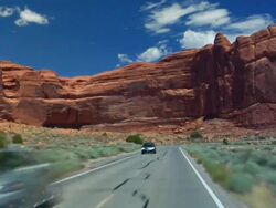 Driving Through Scenic Views #01 Stock Footage