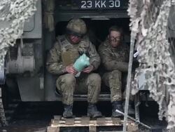 Regular And Reserve Army Units Prepare For Operations In Afghanistan Stock Footage