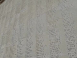 SHADOWS OF WAR: The Thiepval Memorial Stock Footage