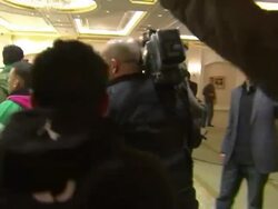 Pro Gaddafi supporters storm hotel News Clip