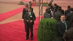 Park arrives on trip to boost trade and ties, welcome ceremony, meets Singh Instructional Video