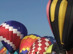Hot Air Balloon Stock Footage