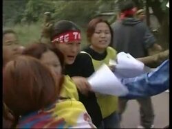 Violence as students storm Chinese embassy News Clip