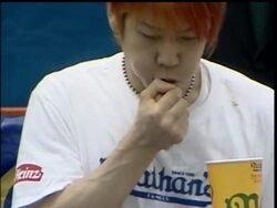 Champion hot dog-eater Takeru Kobayashi is hungry for revenge. Today, he'll try to put the bite on the competition in the annual Fourth of July hot dog eating contest on Coney Island. Instructional Video