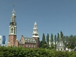 Block Shot Mini Europe Brussels Belgium Stock Footage