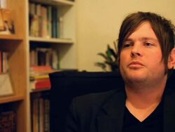 Ten Stories About Smoking with Stuart Evers Stock Footage