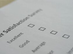 HD Customer satisfaction survey Stock Footage