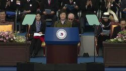 Inauguration ceremony for SKorea's first female president Park Instructional Video