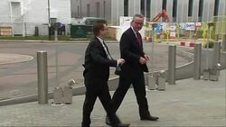 EU Referendum campaigning continuing in the UK with Michael Gove Appearing in Live TV Debate News Clip