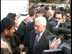 WRAP Funerals of 18 victims of shelling, Abbas, Haniyeh, Olmert reax News Clip
