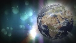 world defocused background loopable Stock Footage