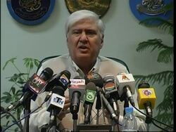 Interior minister reax to US accusation of harbouring militants News Clip