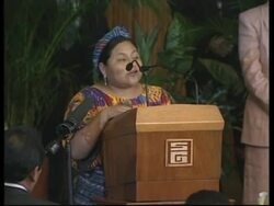 MEXICO: GUATEMALAN NOBEL PEACE PRIZE WINNER GRANTED CITIZENSHIP News Clip