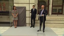 The Duchess of Cambridge opens the new wing of the Victoria and Albert Museum News Clip