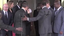 CLEAN : Sarkozy in I. Coast: 'Do not give the barbarians satisfaction News Clip