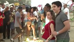 CLEAN : Tourists at ease in Rio despite concerns over security Zika News Clip