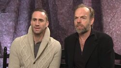 Joseph Fiennes and Hugo Weaving, stars of the Sundance film 'Strangerland,' talk about their love of walking and where they'd like to explore on foot if they weren't so busy. (Jan. 29) News Clip